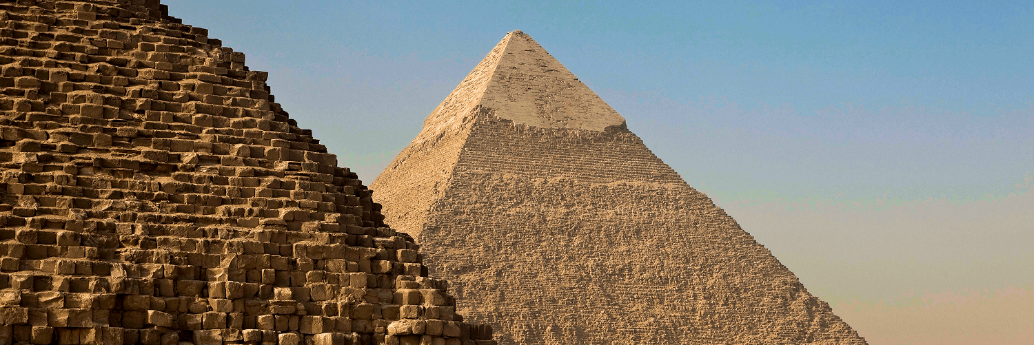 Egyptian pyramids found by infra-red satellite images