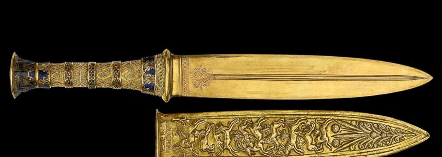 Tutankhamun’s dagger ‘originated’ from outer space.