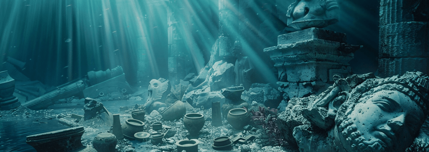 Ancient Unknown Underwater City With Large Columns And Sarcophagus Discovered Off Marmara Sea